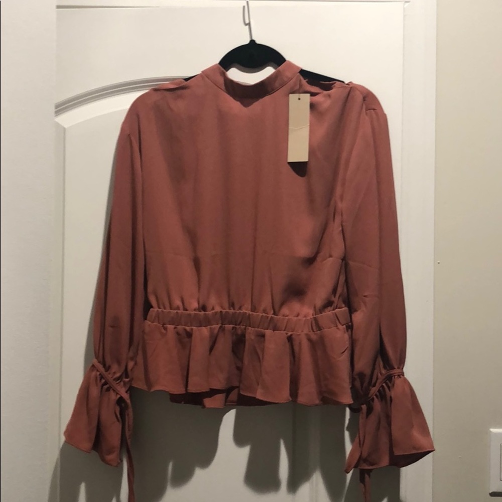 Open Back waste cinch top